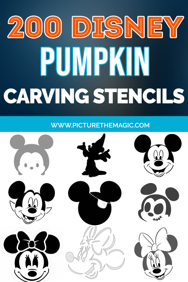 Halloween stencils printable disney stencils for pumpkins