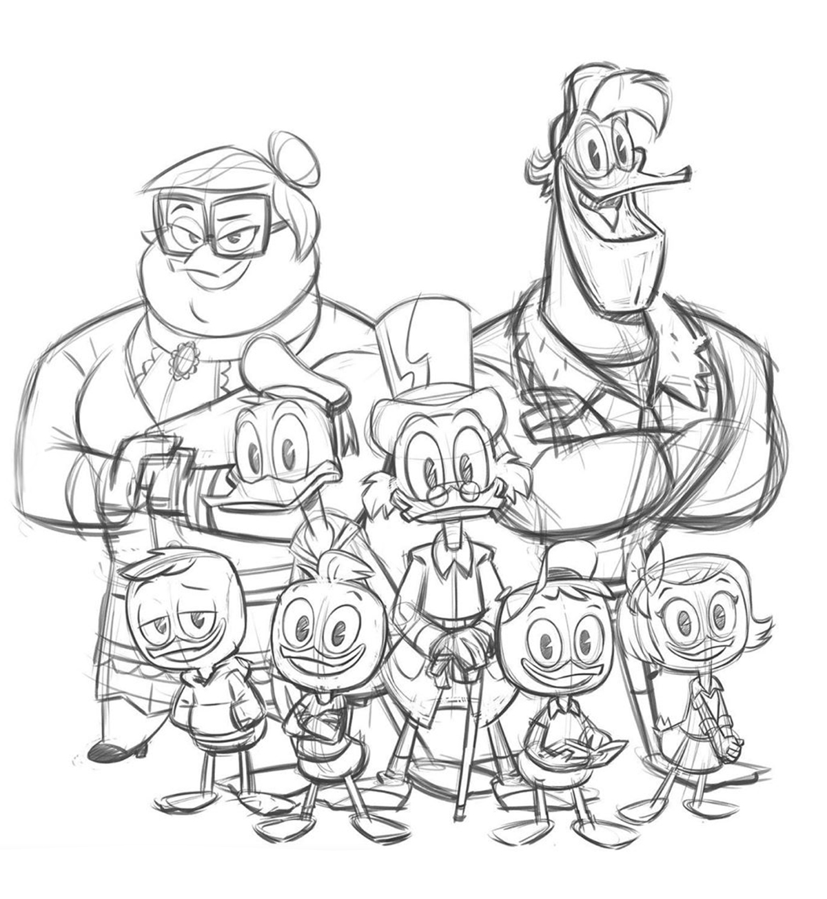 Art of ducktales