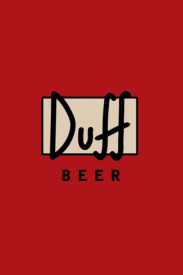 Duff beer iphone wallpaper hd beer wallpaper simpson wallpaper iphone duff beer