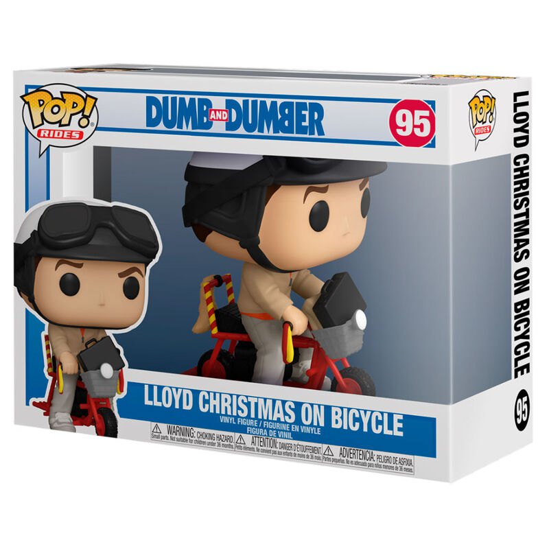 Funko pop dumb and dumber lloyd with bicycle multicolor kidinn