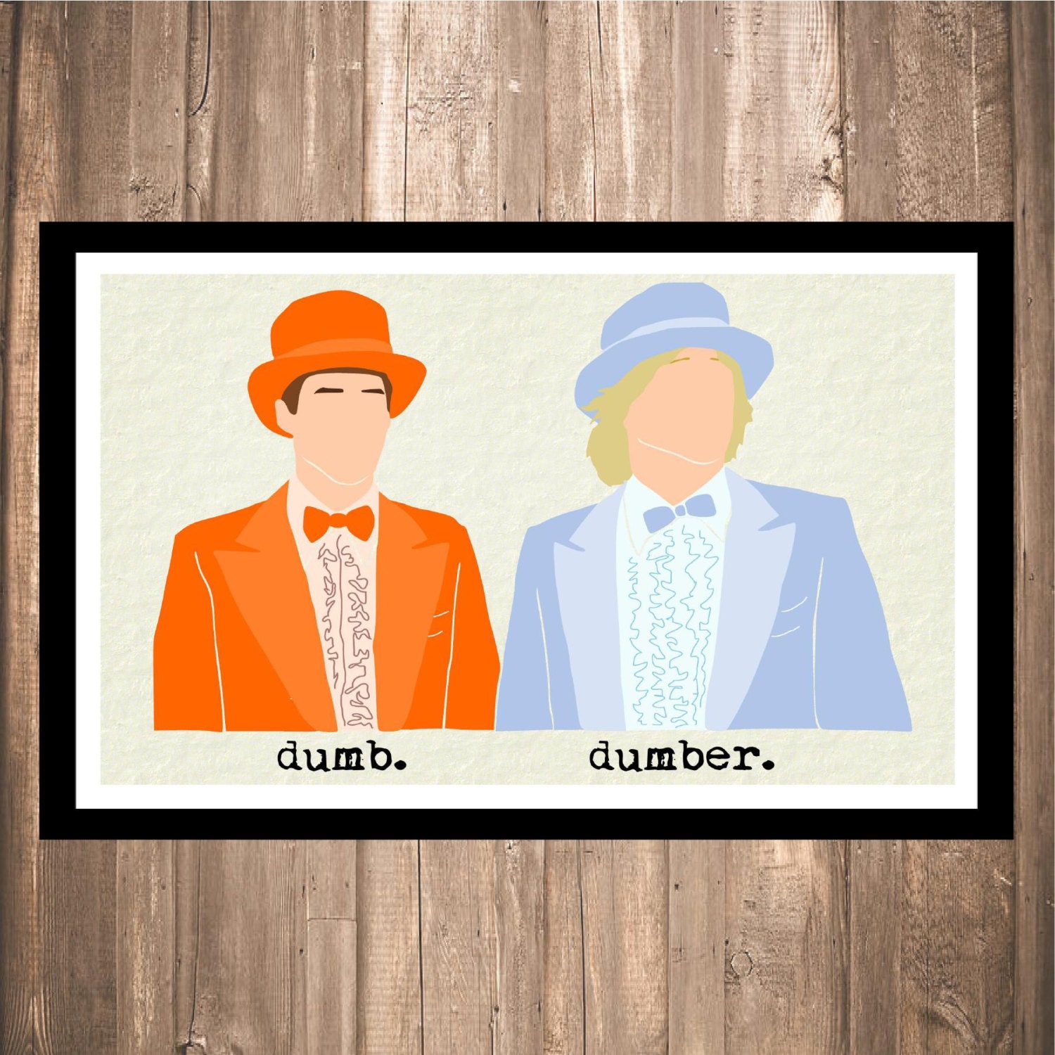 Instant download dumb and dumber charity ball print