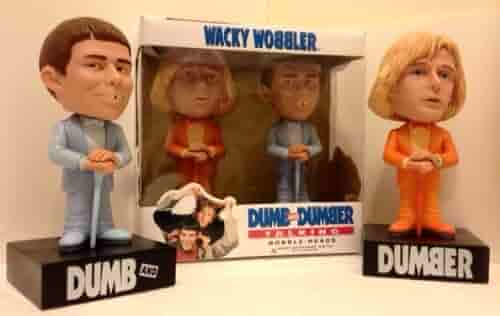 Buy funko dumb dumber jim carrey jeff daniels talkg wacky wobbler bobblehead set onle at low prices dia