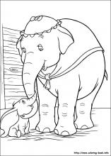 Dumbo coloring pages on coloring