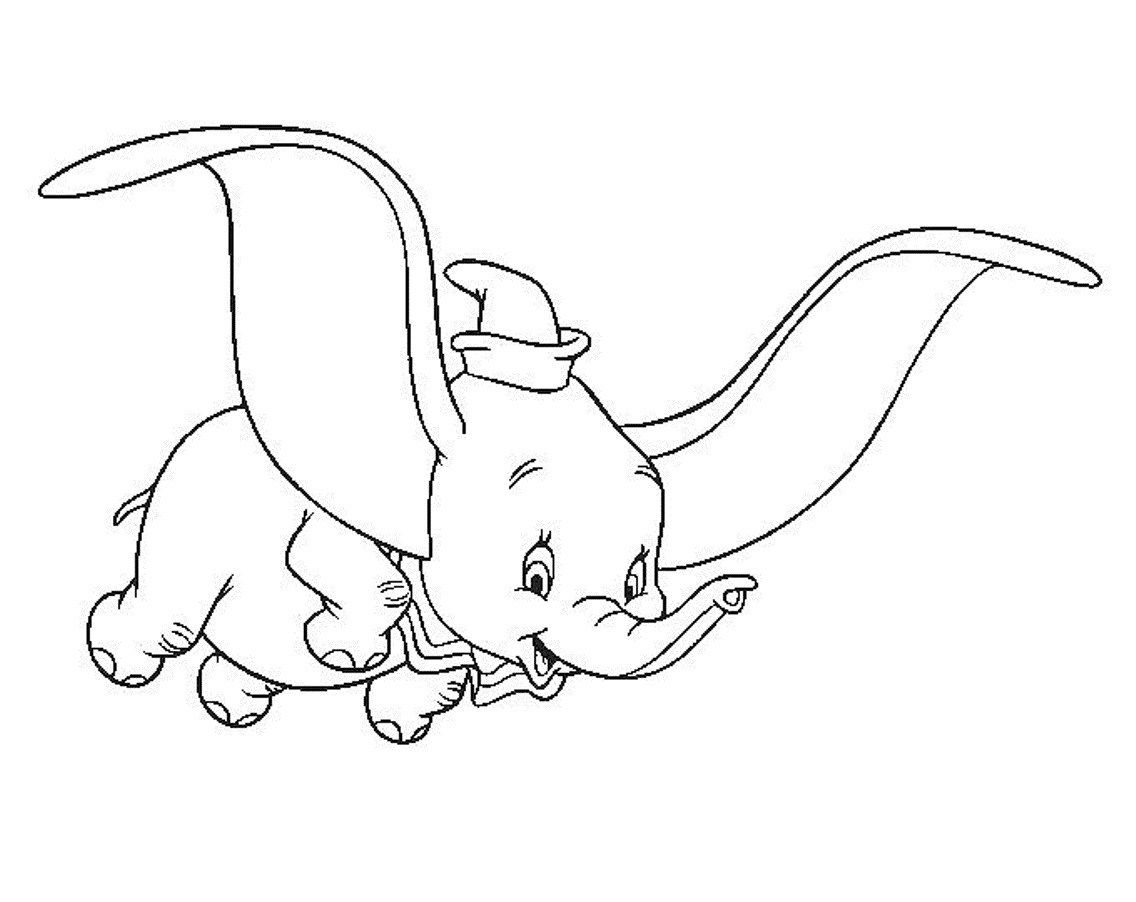 Inspiration picture of dumbo coloring pages