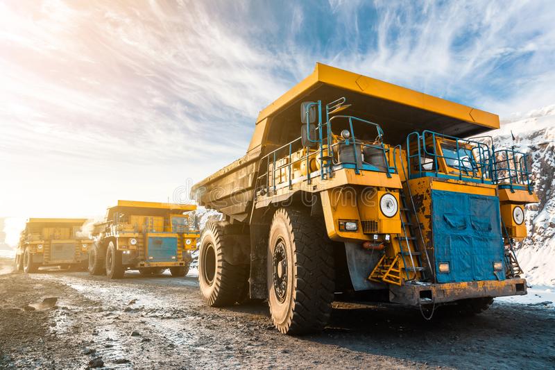 Dump truck stock photos