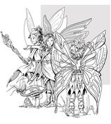 Dungeons and dragons coloring book free coloring pages