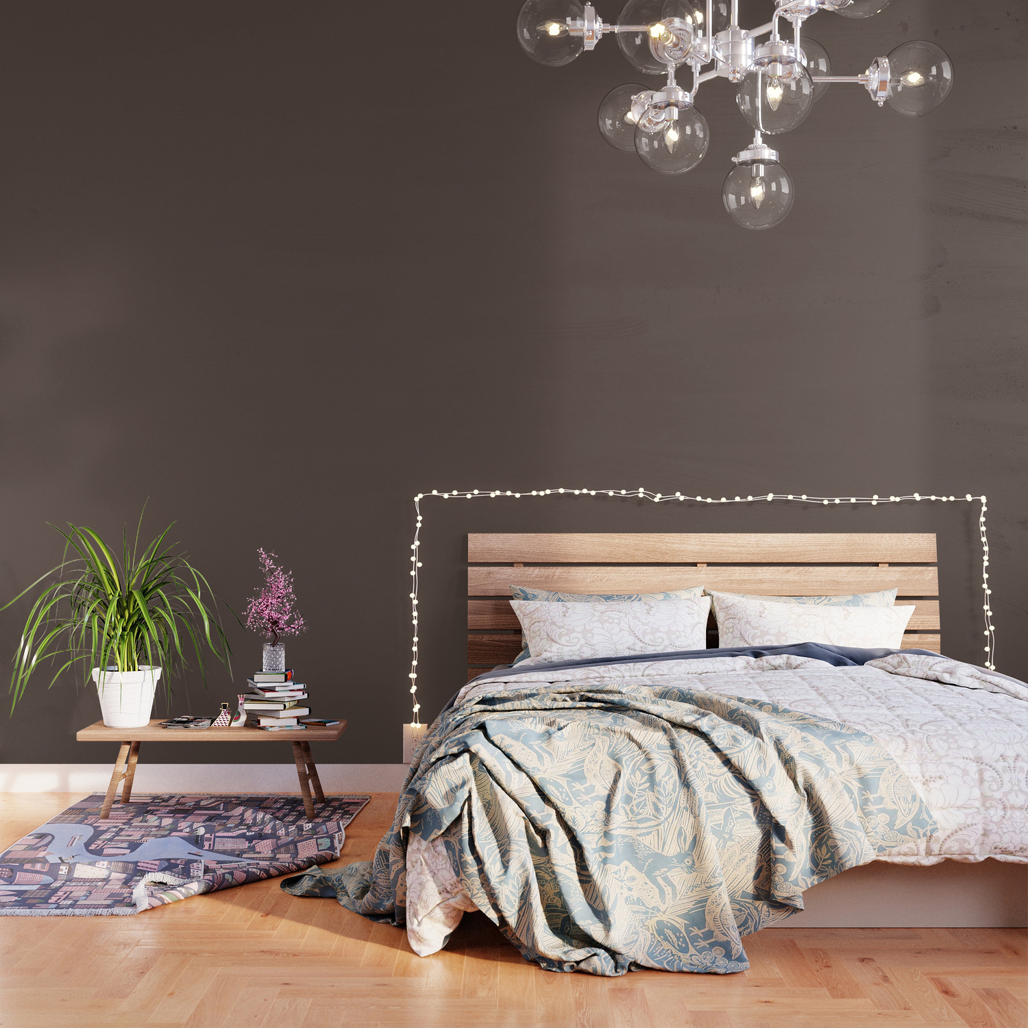 Dunn edwards curated colors bear in mind dark rich brown de solid color wallpaper by simply solids now over colors for y