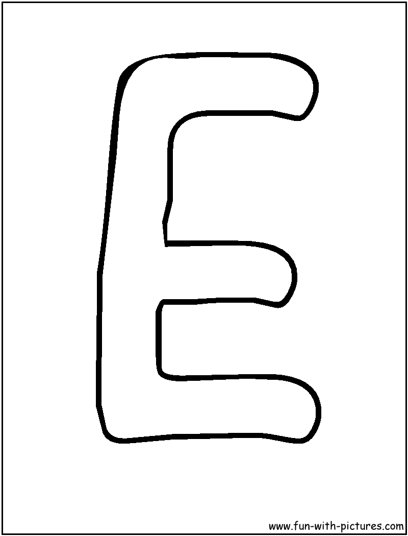 Bubble letter e coloring pages bubble letters e coloring page bubble