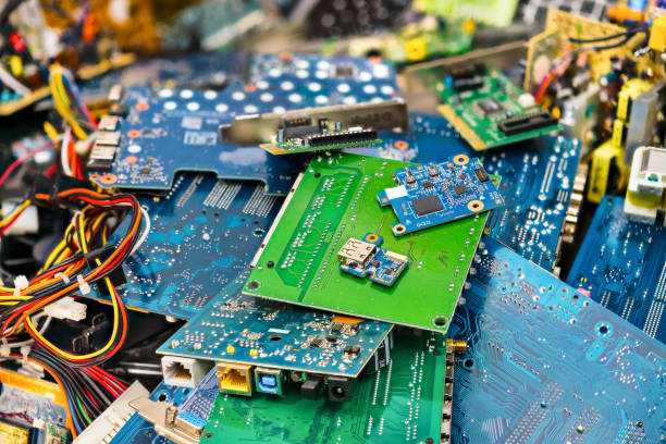 Electronic waste stock photos pictures royalty