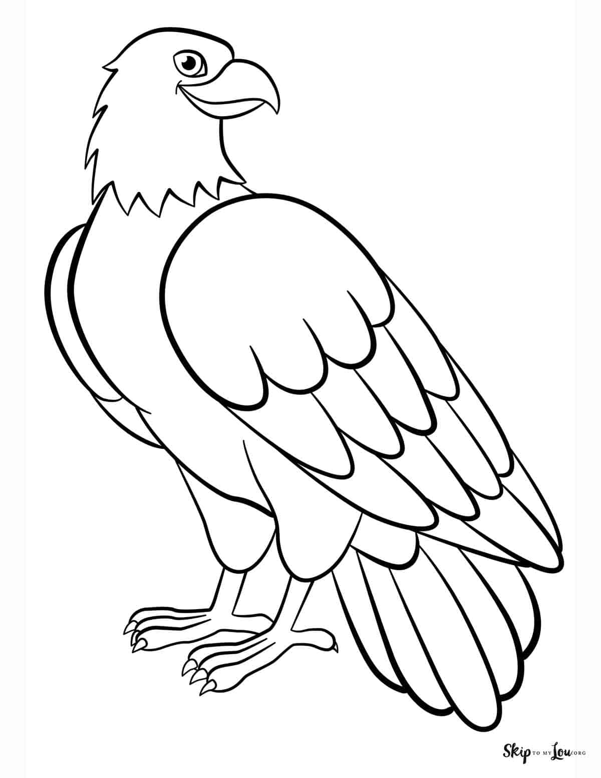 Bald eagle coloring pages skip to my lou