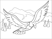 Eagle coloring pages free coloring pages