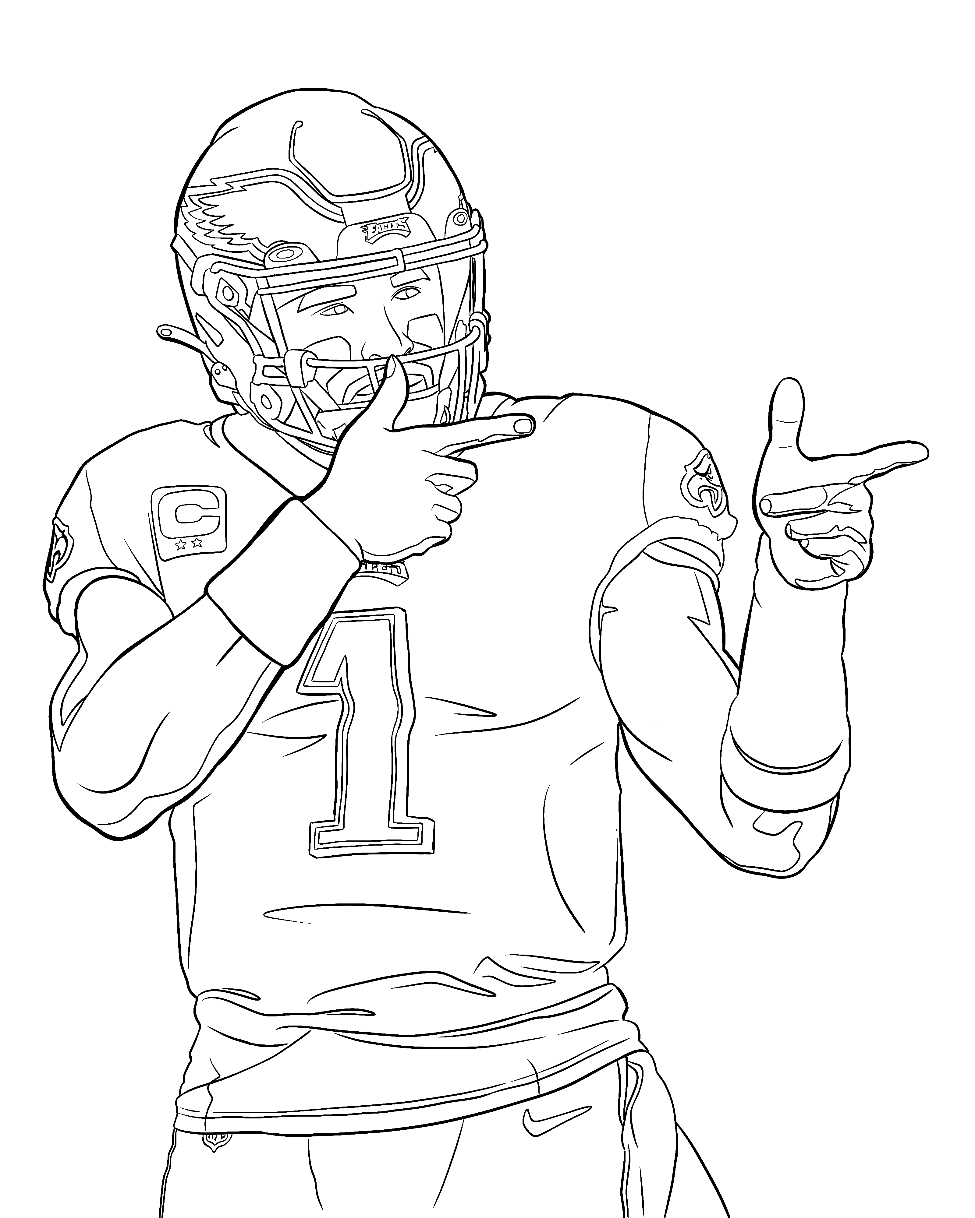 Philadelphia eagles on x who wants to color ps make sure to send us your finished pages ð flyeaglesfly httpstcoywujbcdb x