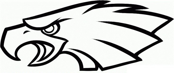 Nfl coloring pages philadelphia eagles logo philadelphia eagles logo eagles eagle logo