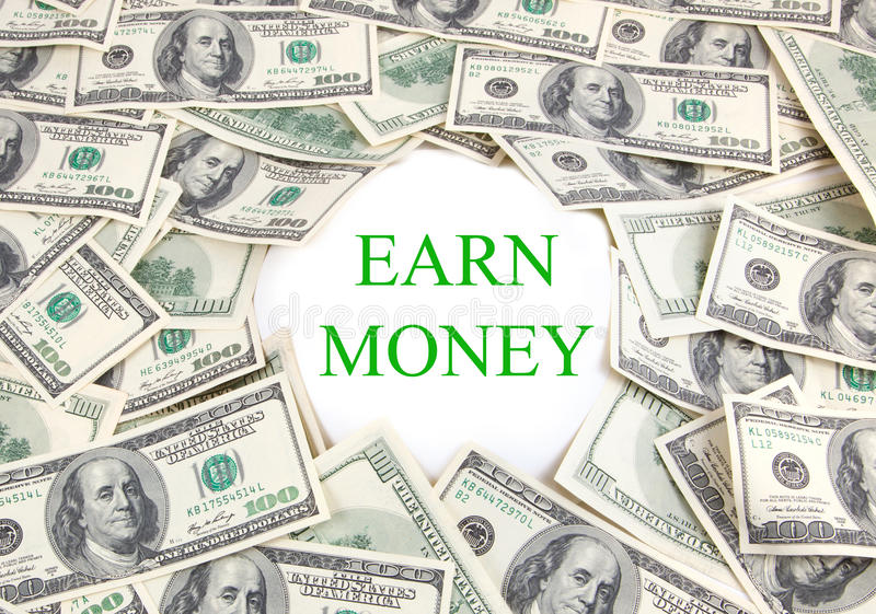 Earn money stock photo image of employment earn growth