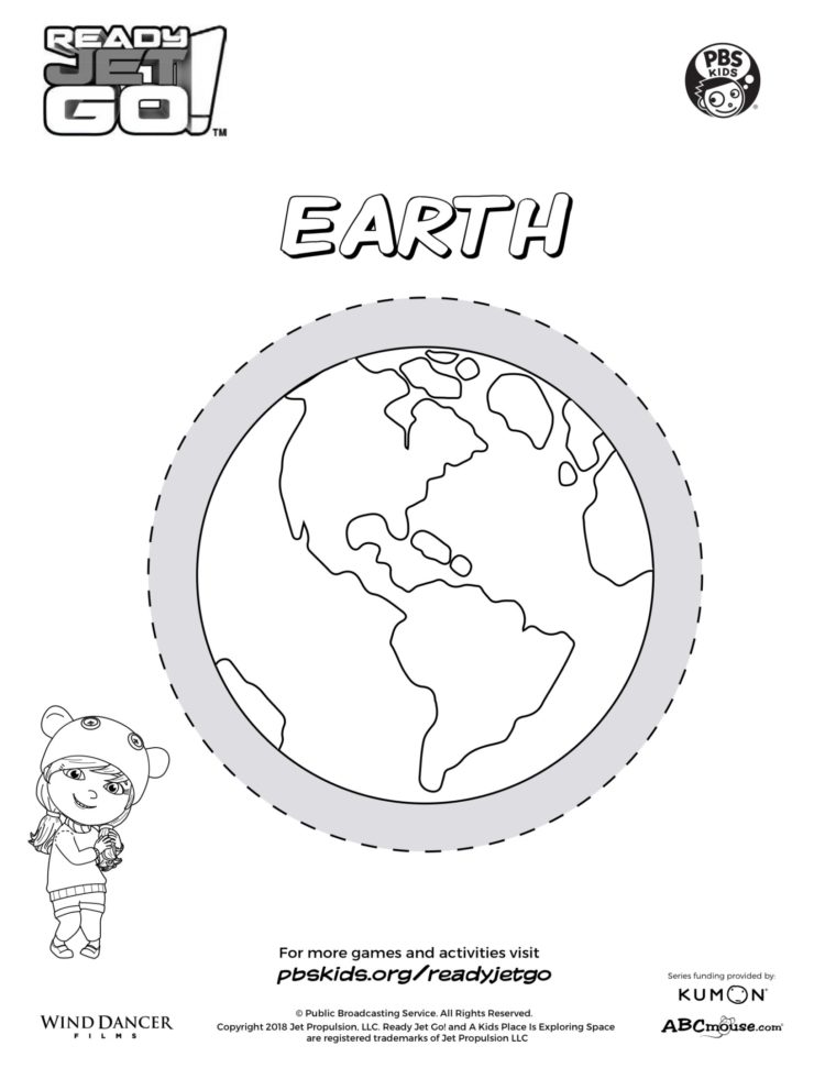 Planet earth coloring page kids coloringâ kids for parents