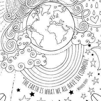 Earth day coloring page printable no prep activity munity passion earth day coloring pages earth day projects coloring pages