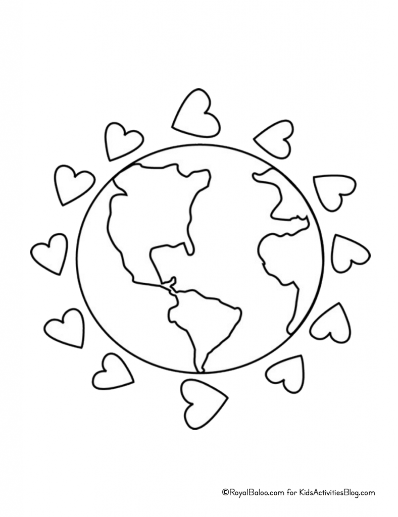 Big set of free earth day coloring pages for kids kids activities blog