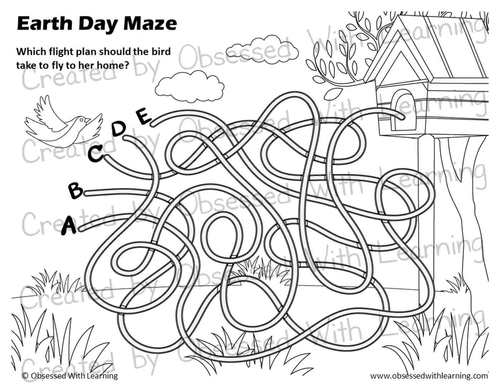 Earth day activities earth day coloring pages by obsessed with learning