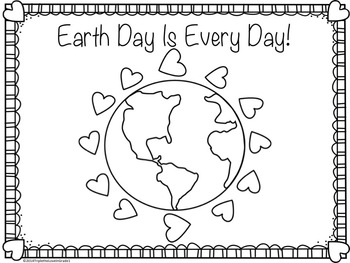 Earth day coloring pages