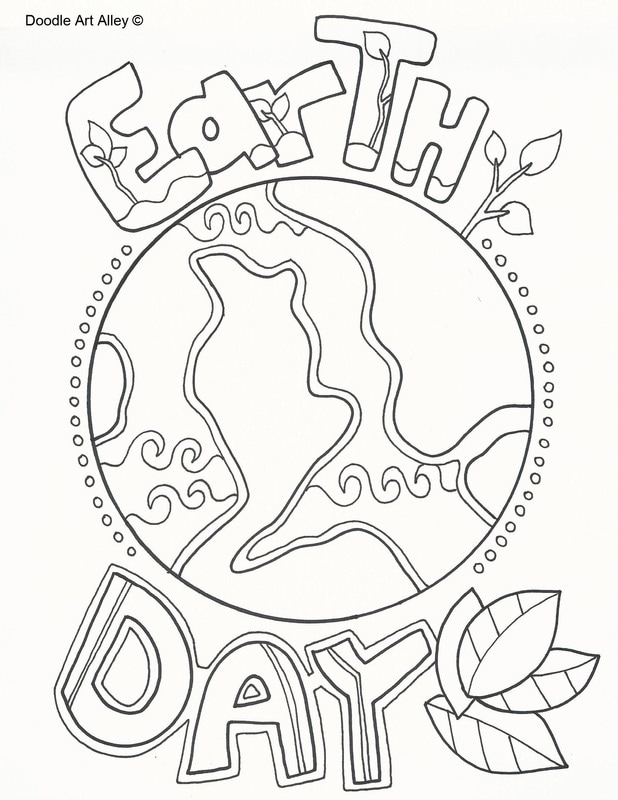 Earth day coloring pages