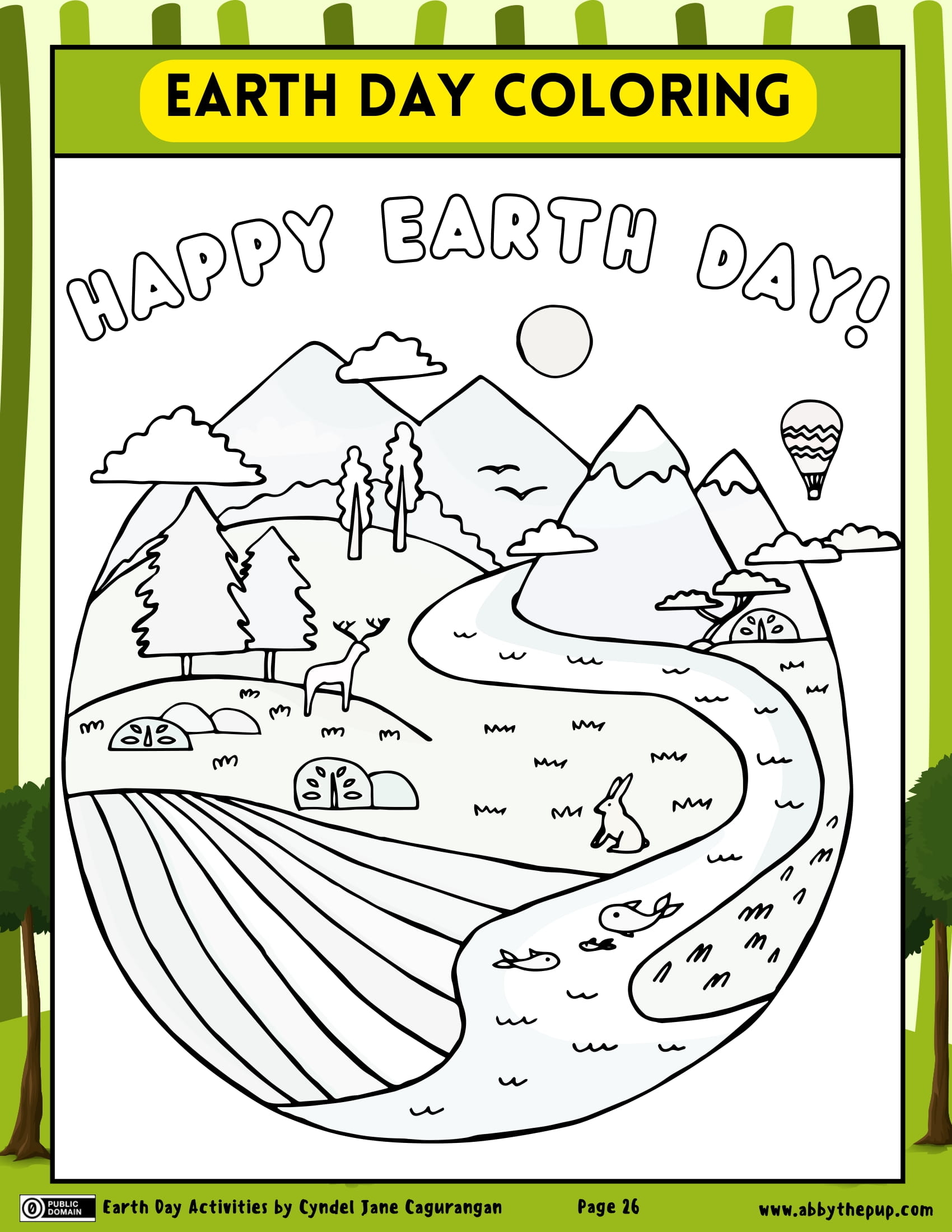 Earth day activities worksheet free printable puzzle games