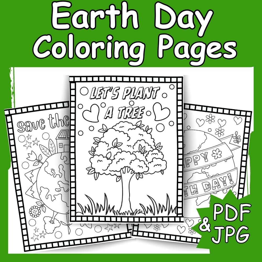 Earth day learning bundle flashcards coloring pages puzzles and more made by teachers