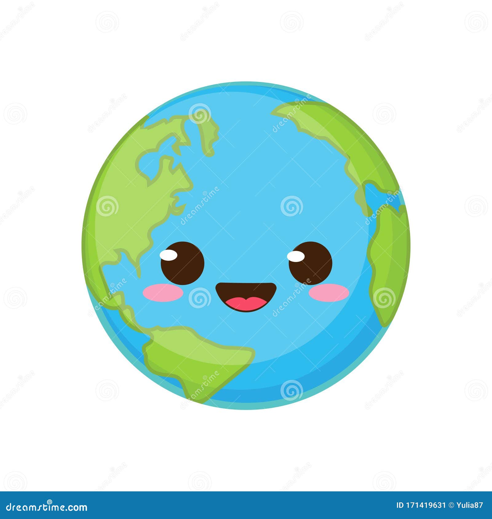 Cute earth stock illustrations â cute earth stock illustrations vectors clipart