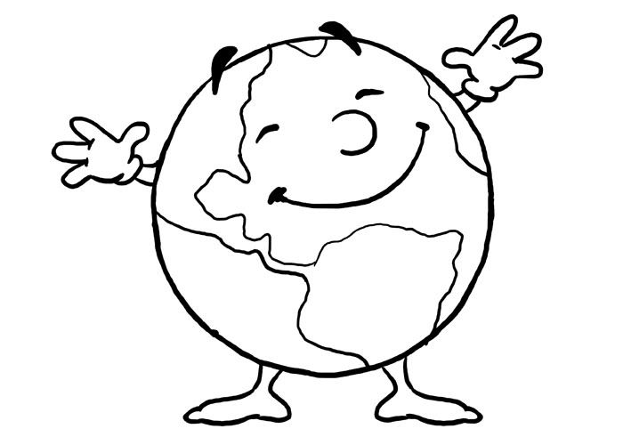 Meaningful earth day printable coloring pages for children