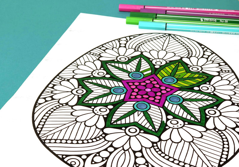 Easter adult coloring pages