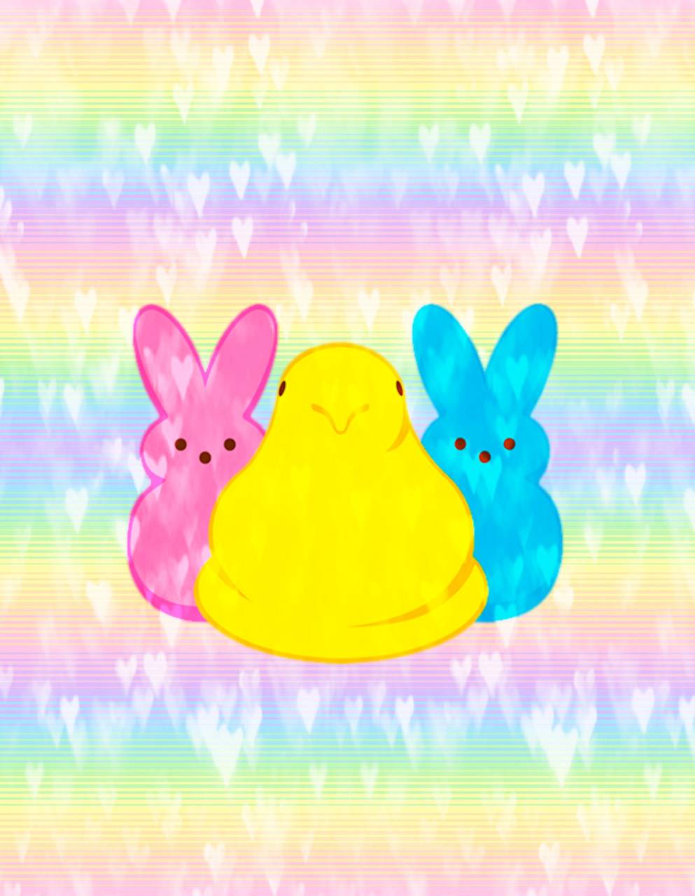 Easter peeps wallpapers