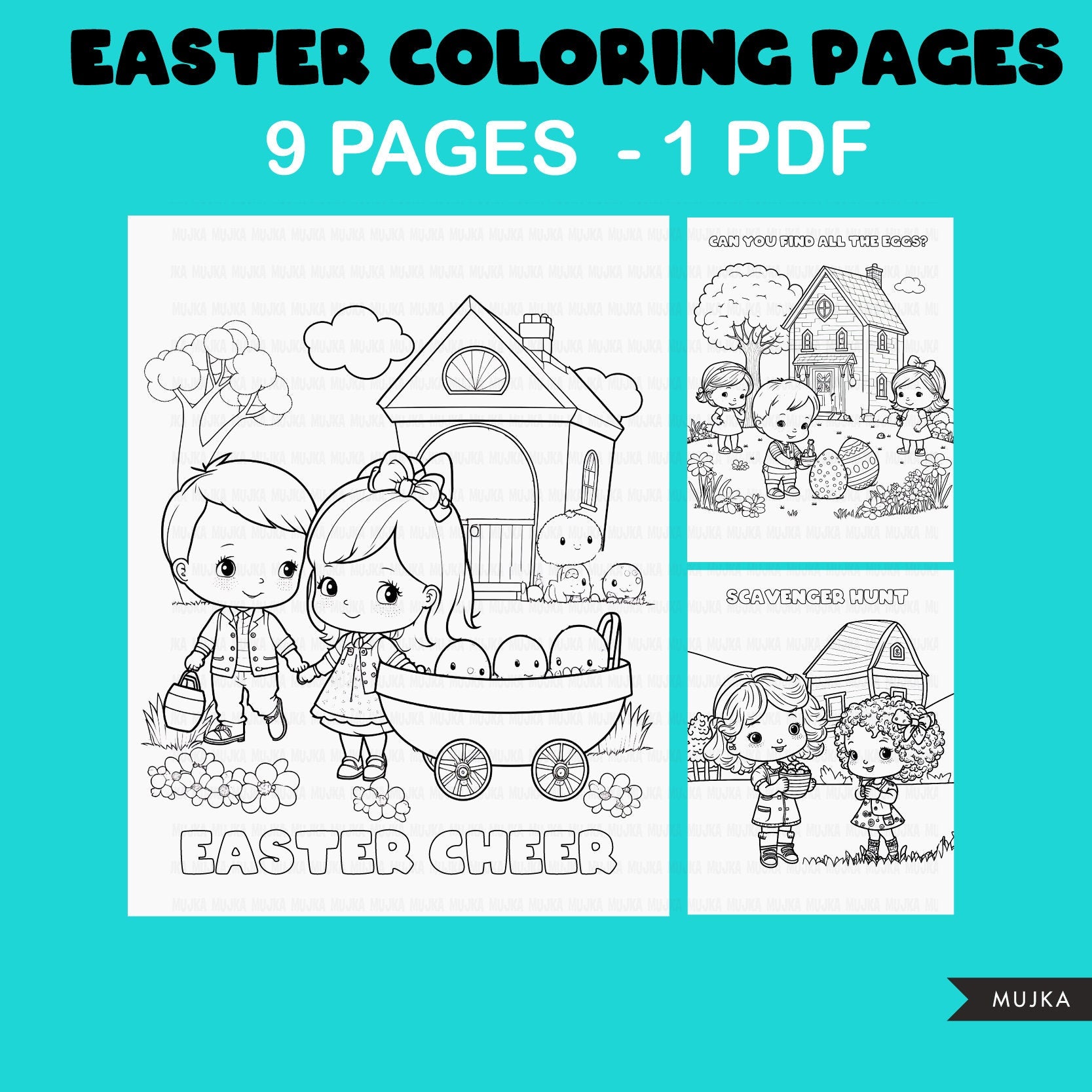 Easter coloring pages easter activity for kids spring coloring pages â mujka cliparts