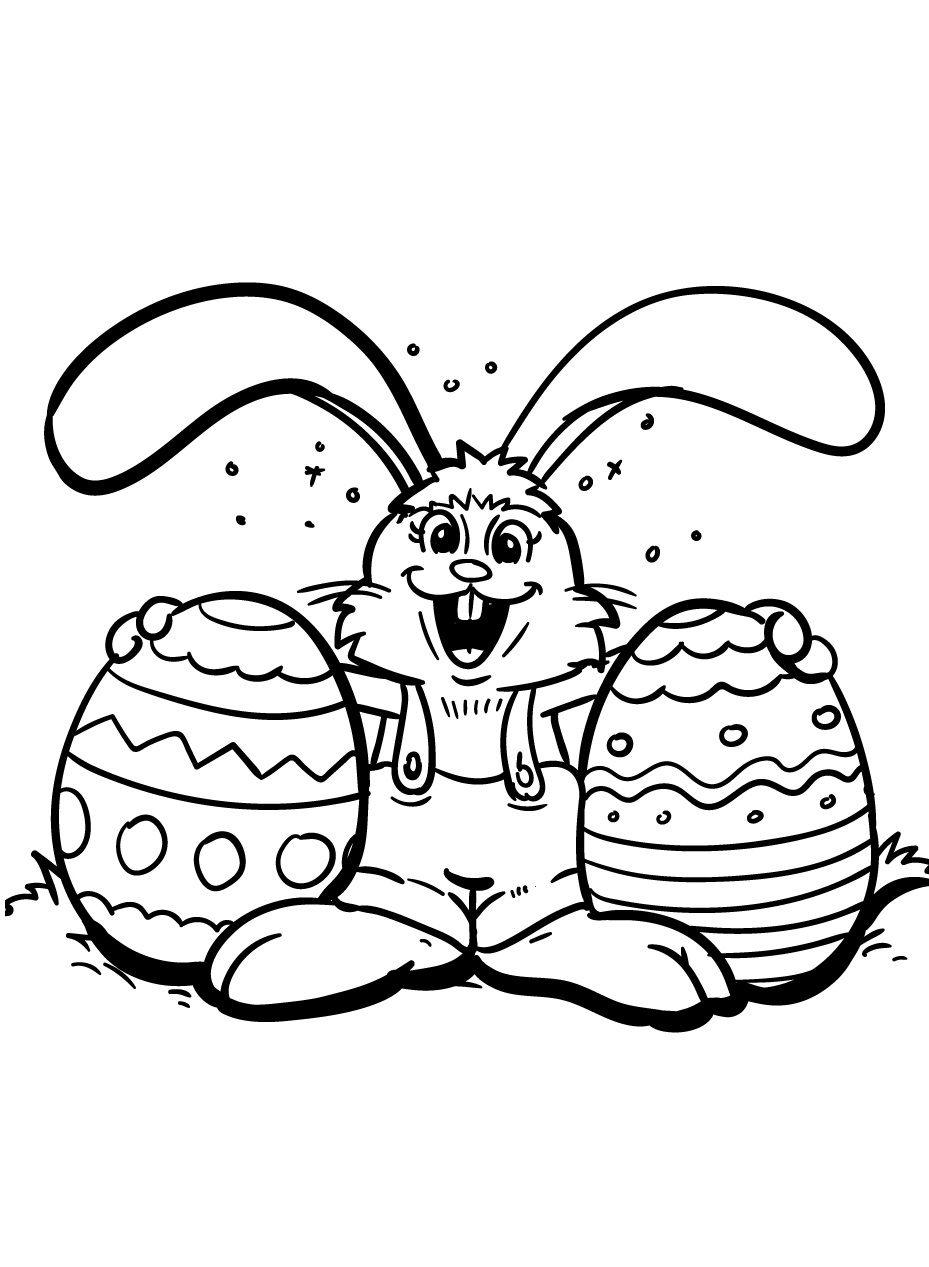 Easter egg coloring pages by coloringpageswk on