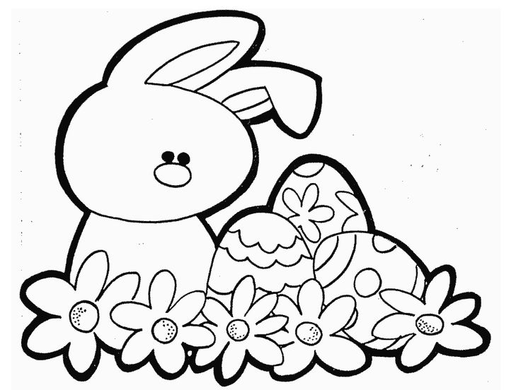 Bunny coloring pages