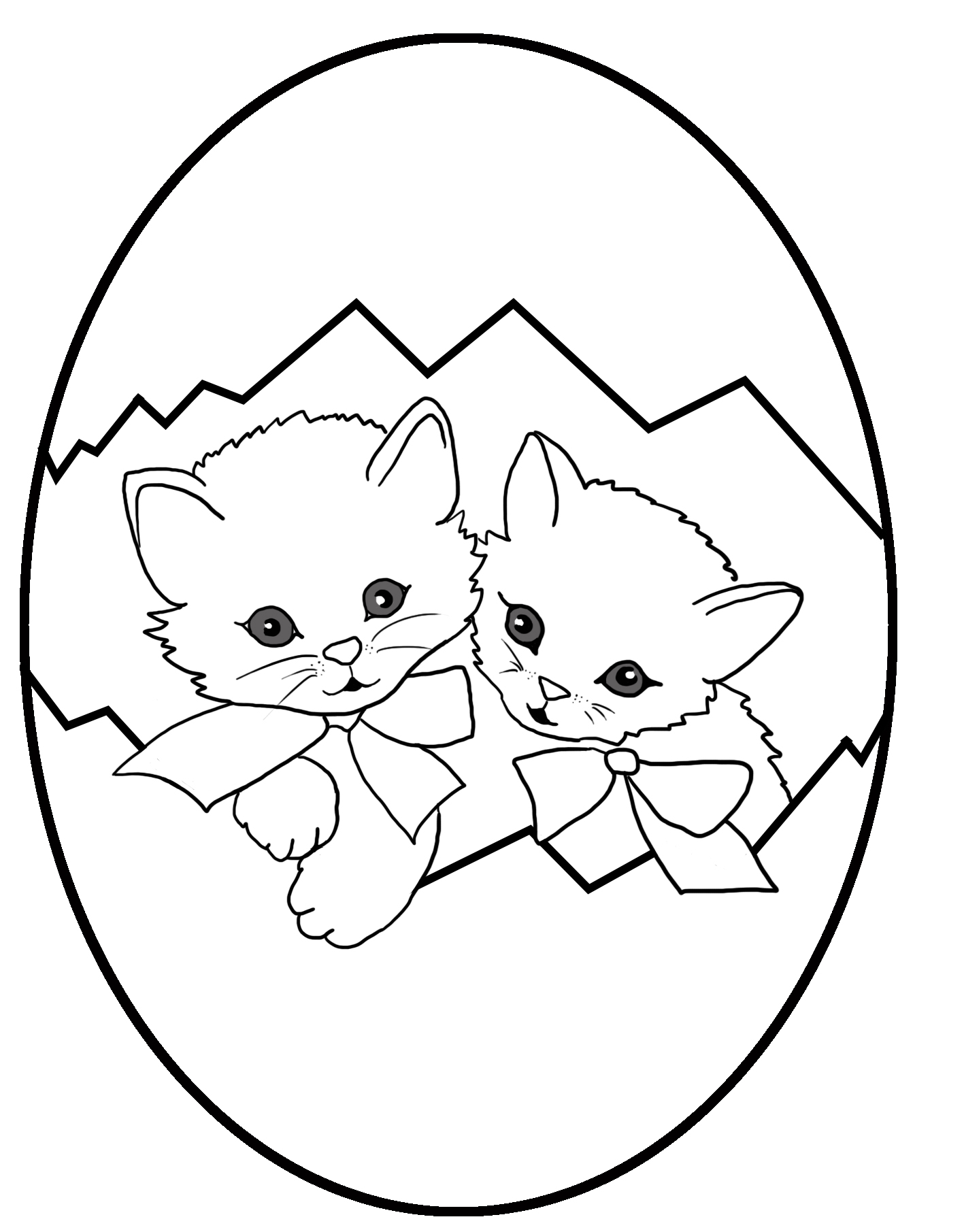 Free easter coloring pages