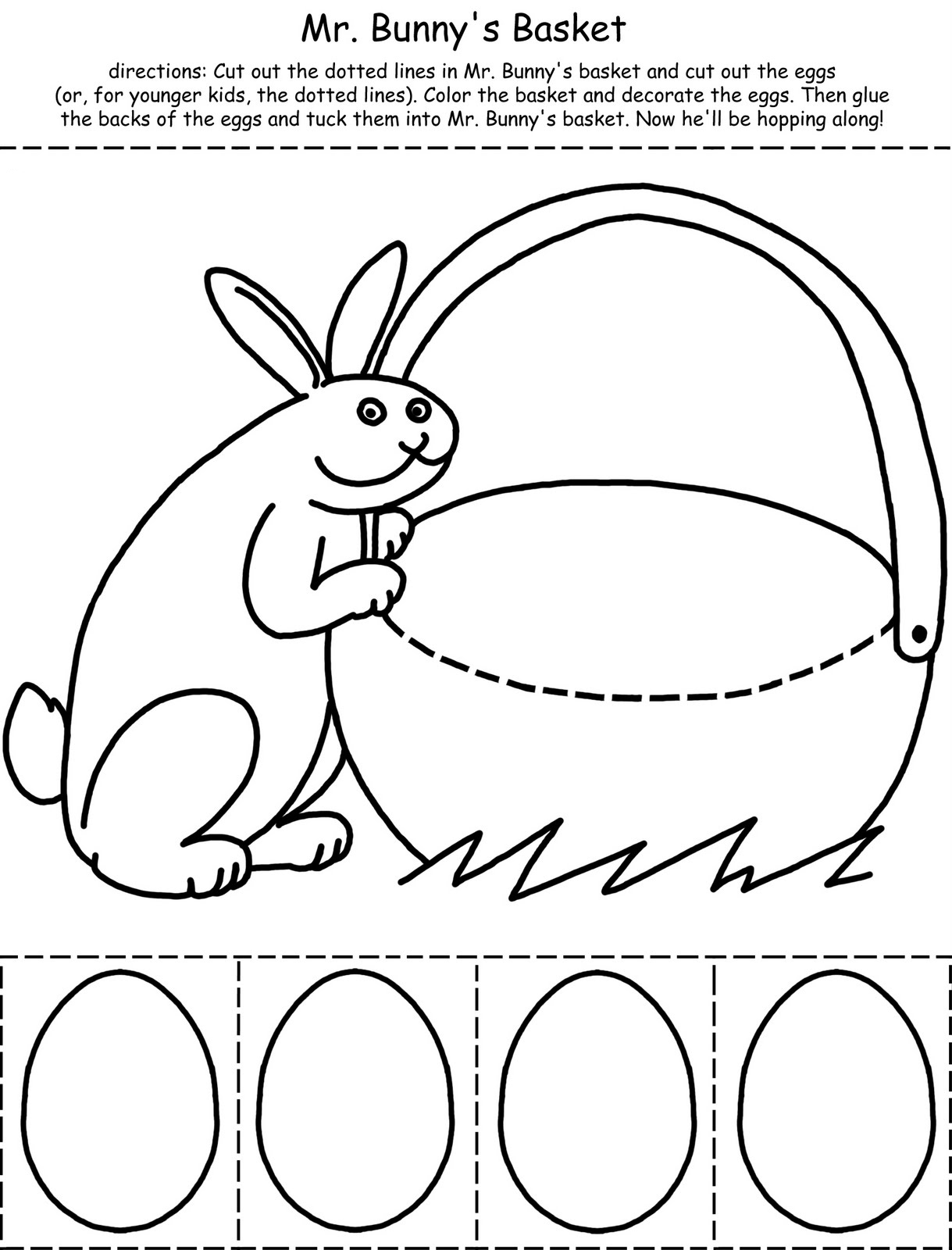 Printable easter activities