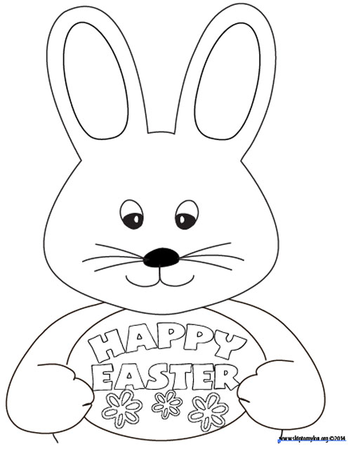 Free easter coloring page skip to my lou