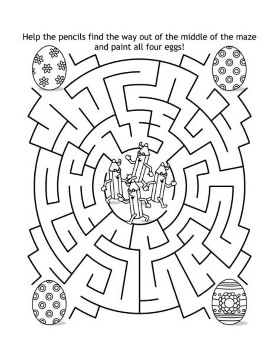 Free printable easter coloring pages for kids and adults