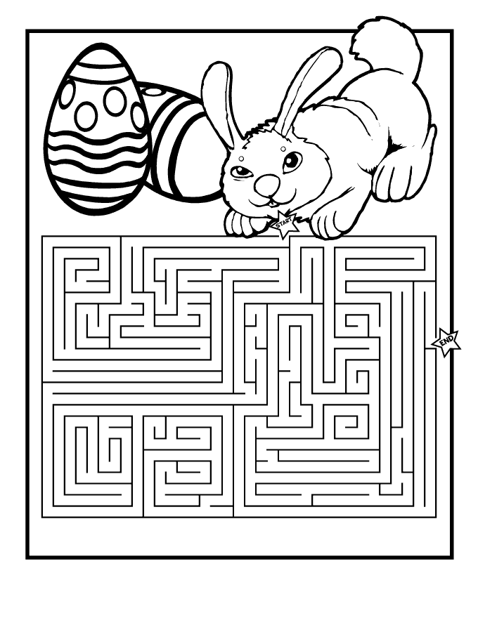 Easter mazes