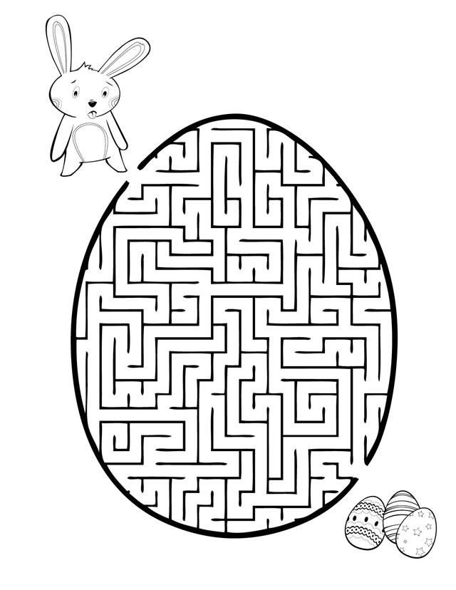 Free printable easter eggs easter activities easter games easter colouring