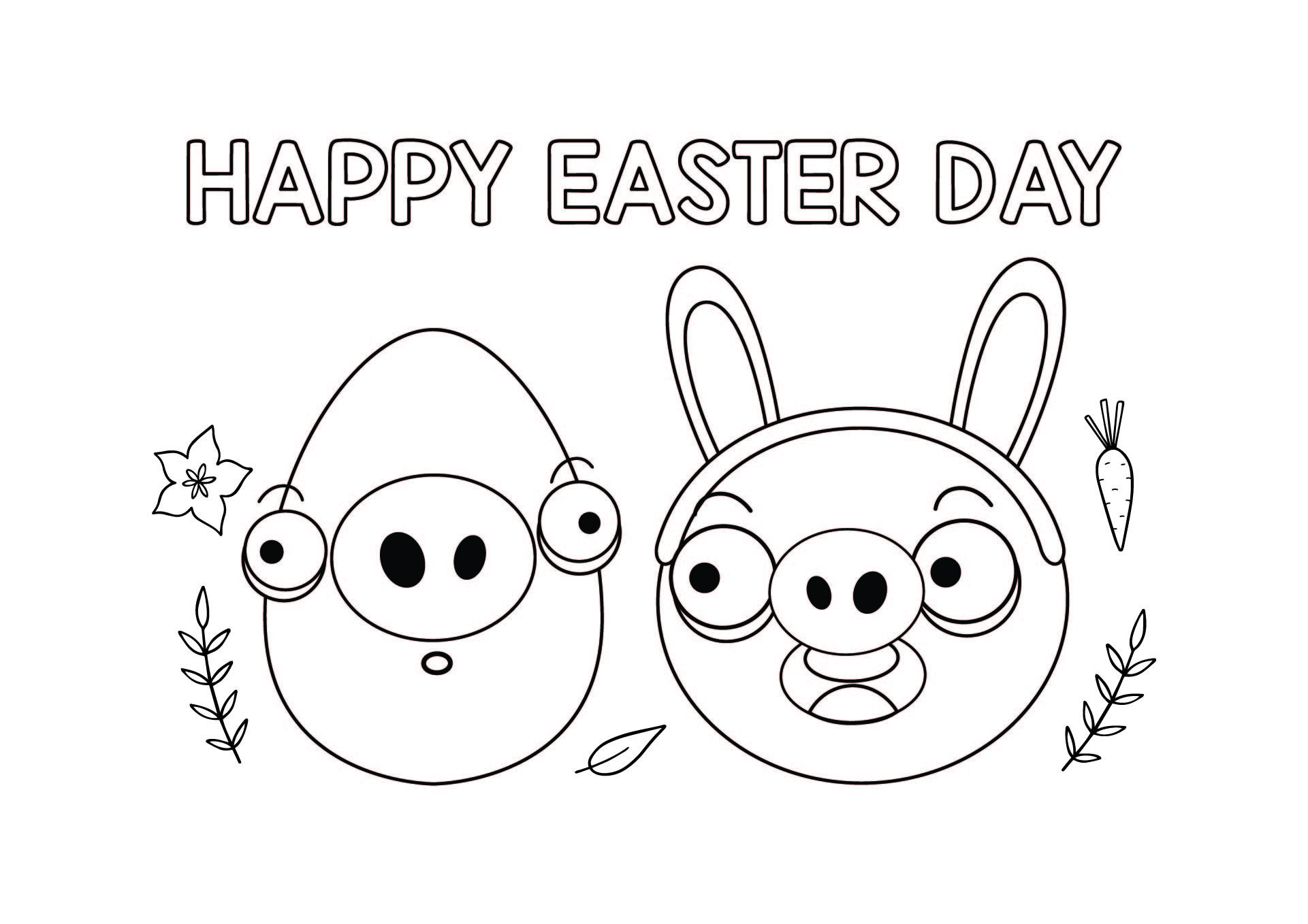 Best easter printable coloring pages minions for free at printableecom easter printables minion theme happy easter day