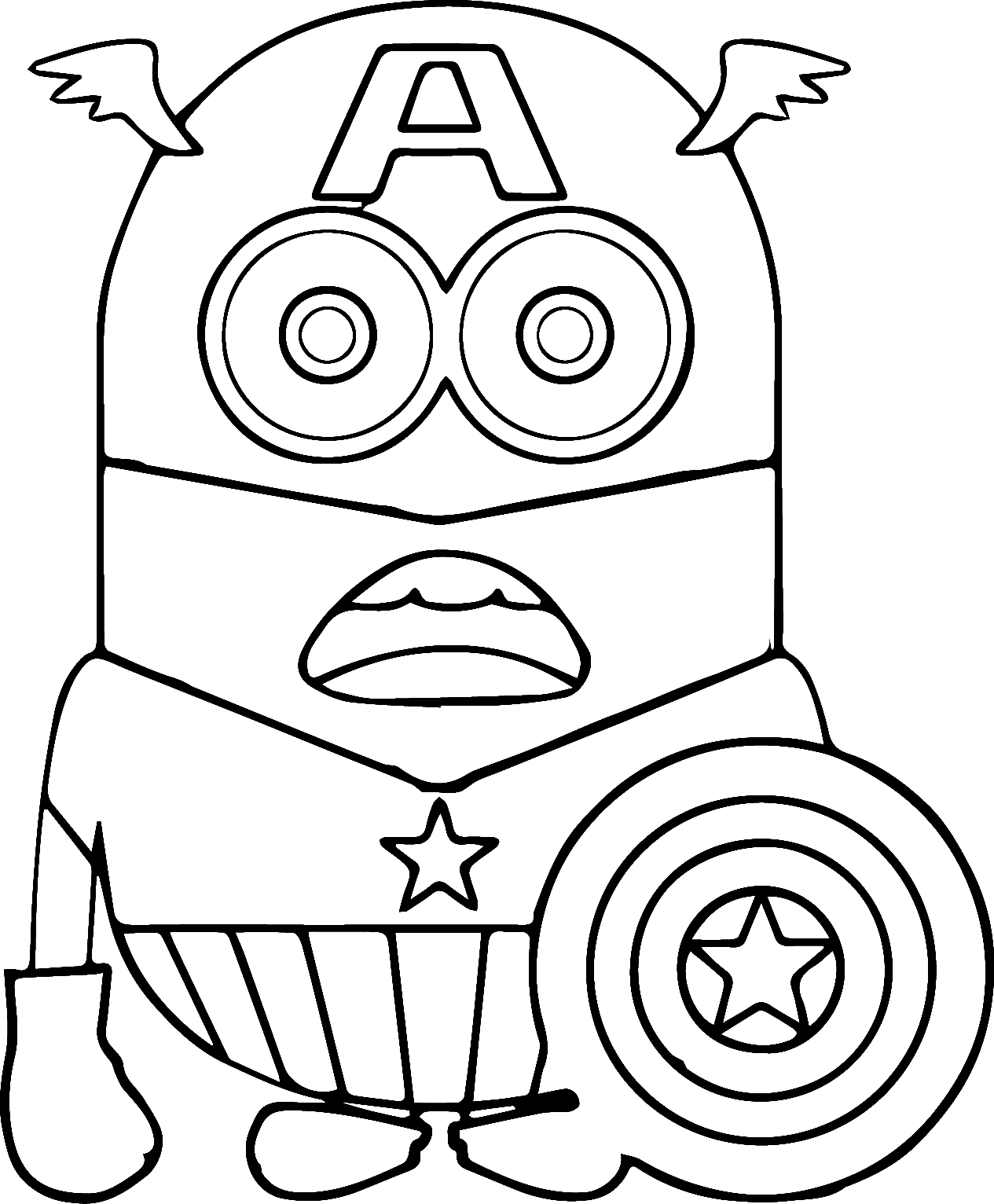 Minion coloring pages printable for free download