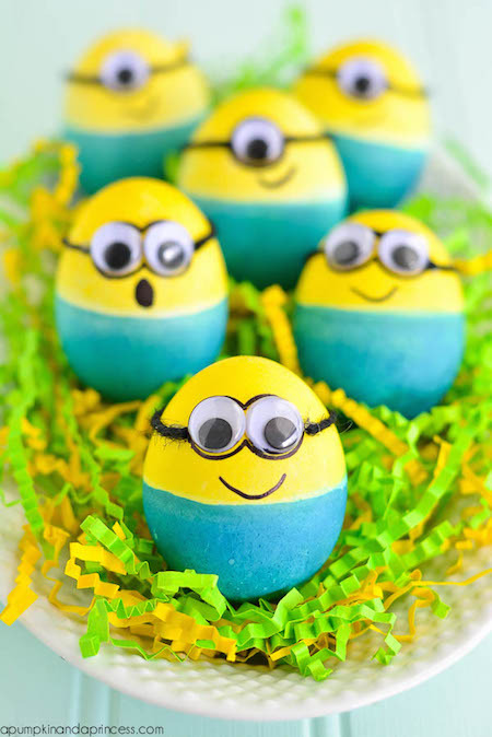 How to make minion easter eggs