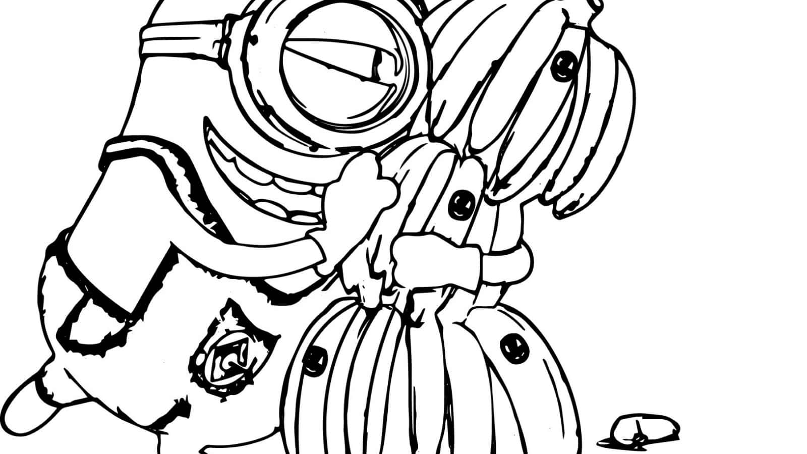 Download minion coloring pages