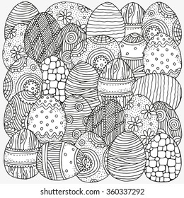 Best easter eggs adult coloring pages royalty