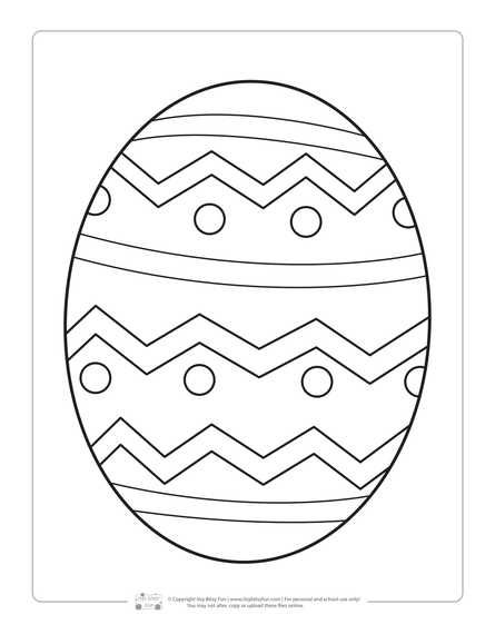 Engage your childs creativity with printable easter coloring pages