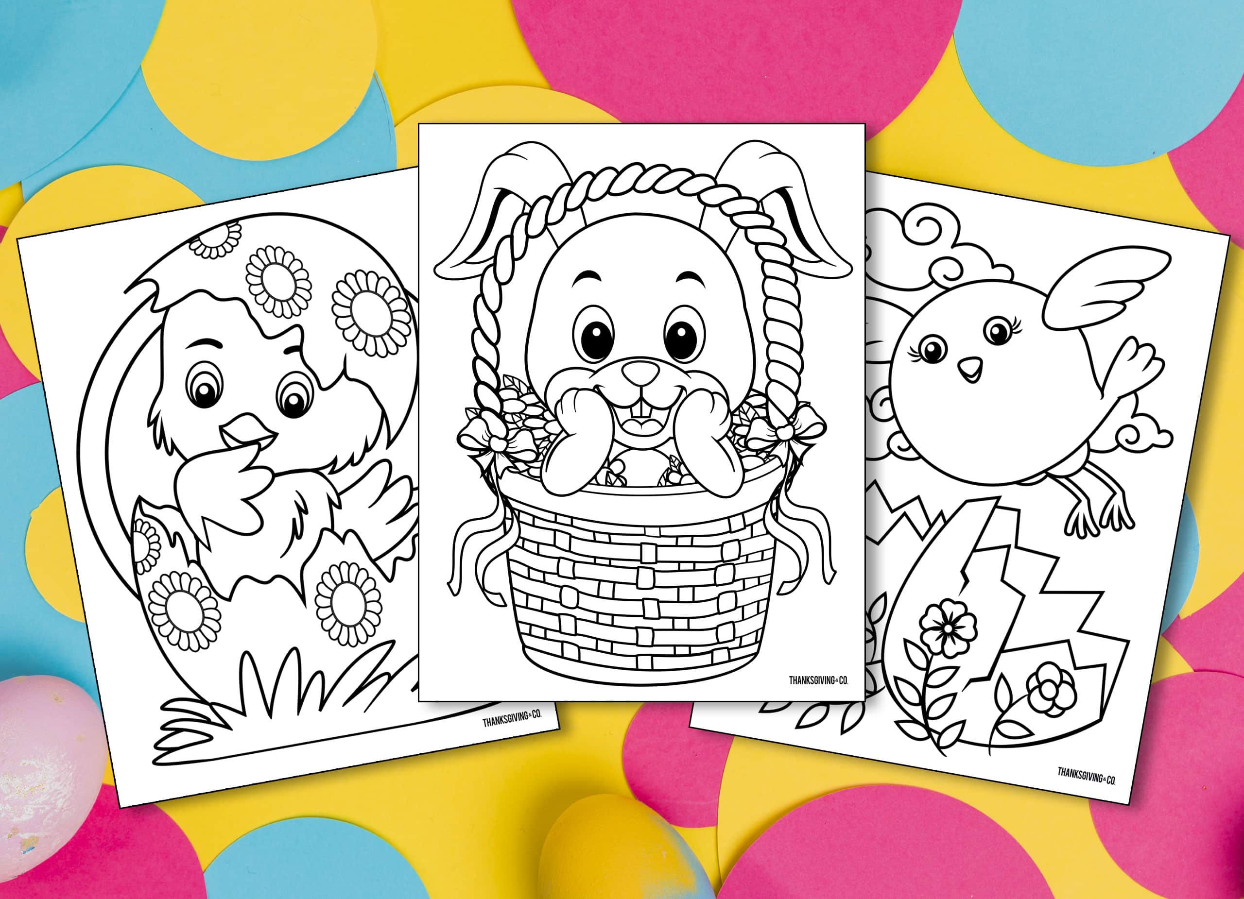 Free printable easter coloring pages your kids will love
