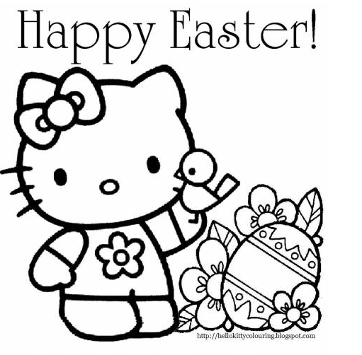 Free easter coloring pages