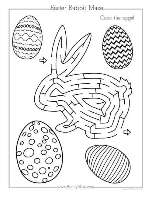 Easter mazes