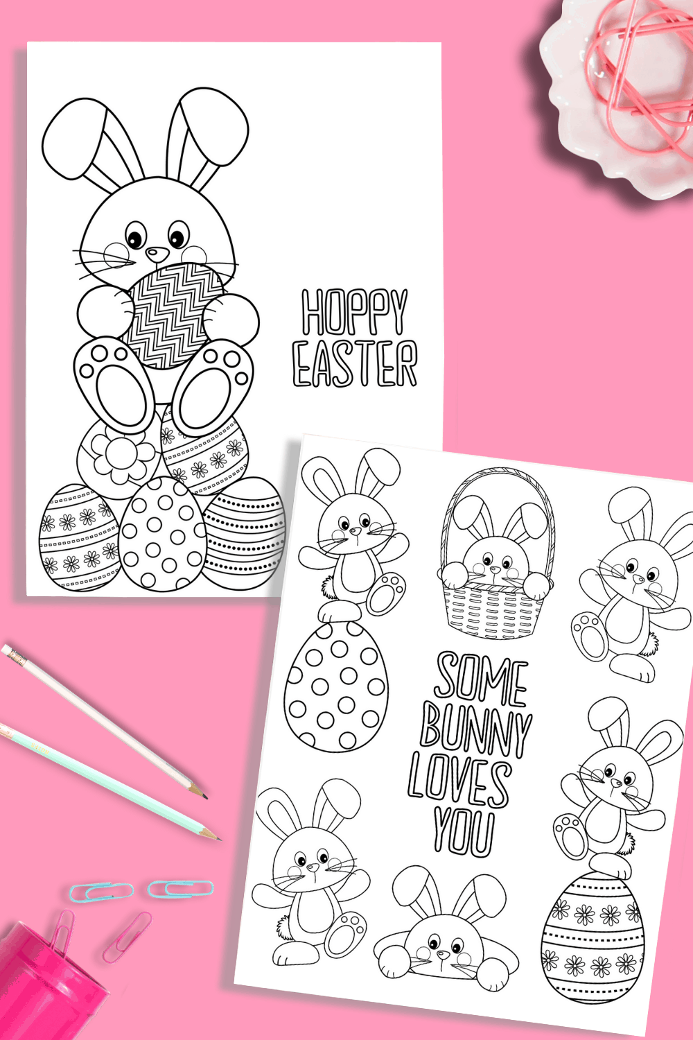 Easter printable coloring pages