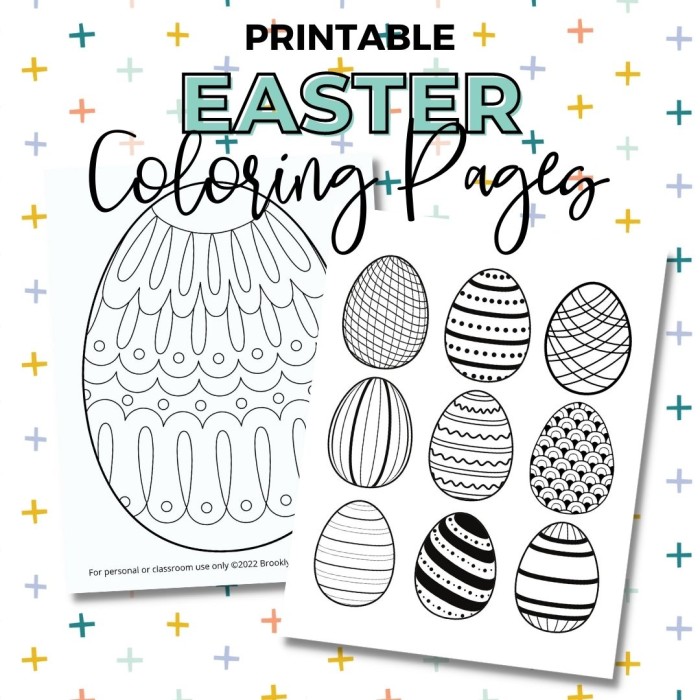 Free easter coloring pages printables